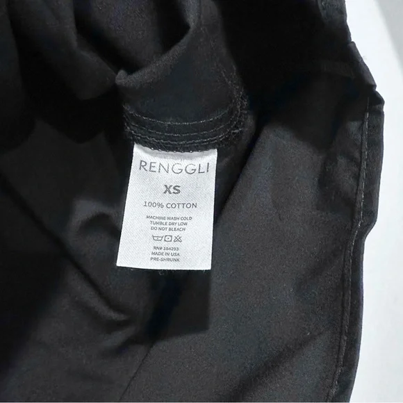 Renggli Short Sleeve Poplin Shirt In Ink Size Extra Small - Picture 9 of 11